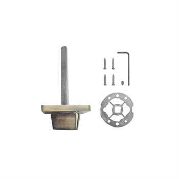 Ручка Fuaro (Фуаро) поворотная BKW8x75.K.RL52 (BKW8x75 RL) ABG-6 зелёная бронза - фото 125041