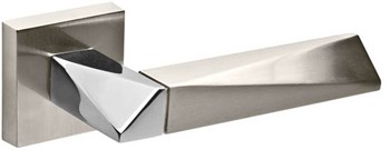 Ручка Fuaro (Фуаро) раздельная K.DM51.DIAMOND (DIAMOND DM) SN/CP-3 матовый никель/хром - фото 125517