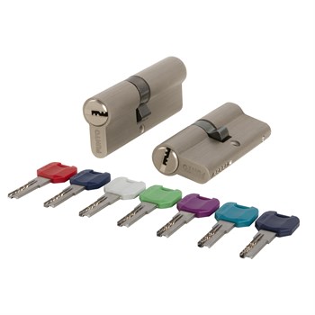 Цилиндровый Punto (Пунто) механизм MaxPro7000Key90mm(40+10+40) SN никель 7key - фото 128973