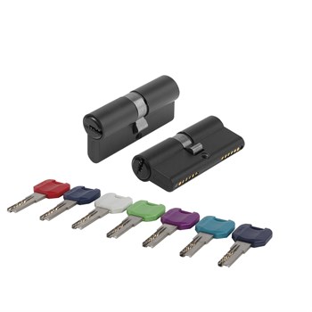 Цилиндровый Punto (Пунто) механизм MaxPro7000Key70mm(30+10+30) BL черный 7key - фото 129354