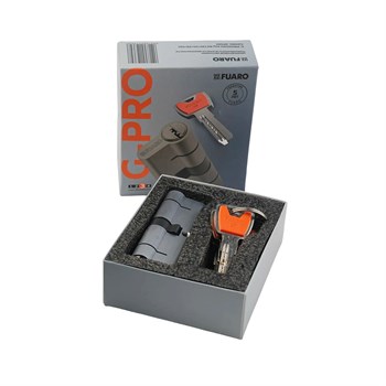 Цилиндровый Fuaro (Фуаро) механизм (G-PRO500/80) G-PRO5000 Key 80 (35+10+35) SSC сатин. хром 5Key - фото 129362