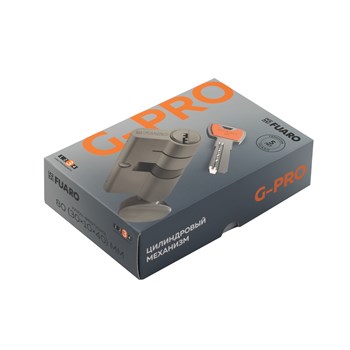 Цилиндровый Fuaro (Фуаро) механизм (G-PRO502/90) G-PRO5002 Knob 90 (40+10+40) SSC сатин. хром 5Key - фото 129367