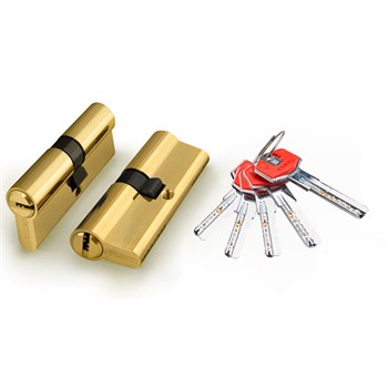 Цилиндровый Fuaro (Фуаро) механизм (D-PRO500/80) D-PRO5000Key80(30+10+40) PB латунь 5Key - фото 129465