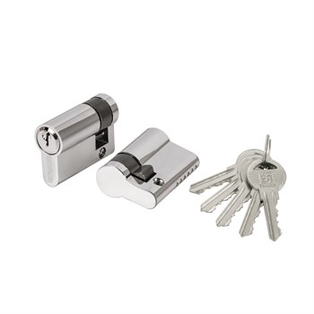 Цилиндровый Fuaro (Фуаро) механизм (100 ZA/50) 1000ZAKey50(5+10+35) CP хром 5Key - фото 129516