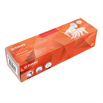 Цилиндровый Fuaro (Фуаро) механизм (D-PRO502-8/80) D-PRO5002-8Knob80(40+10+30) CP хром 5+1Key с верт. перекод. - фото 129552
