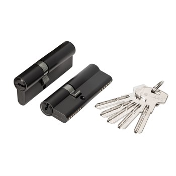 Цилиндровый Fuaro (Фуаро) механизм (200 ZA/80) 2000ZAKey80(30+10+40) BL черный 5Key - фото 129770