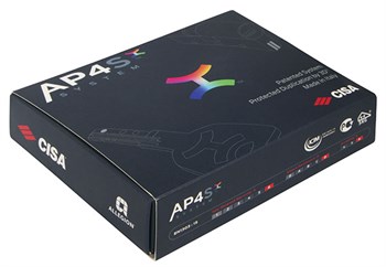 Цилиндровый механизм Cisa (Чиза) под вертушку AP4S 0P3S2-29.12 (90 мм/40+10+40), НИКЕЛЬ - фото 130418