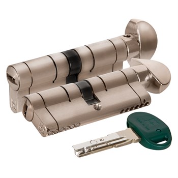 Цилиндровый механизм Mottura (Моттура) с вертушкой C31F364601RC5 (82 мм/31+10+41), МАТ.НИКЕЛЬ (верт. 99.506) - фото 130470