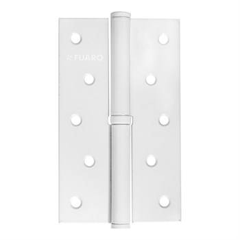 Петля Fuaro (Фуаро) съемная IN5430SR-BL WH правая (413/BL-5 125x75x2,5) белый БЛИСТЕР - фото 132506