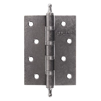 Петля Fuaro (Фуаро) универсальная IN4400U/A OS (4BB/A 100x75x2,5) античное серебро - фото 132512