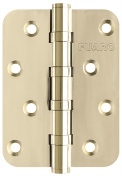 Петля Fuaro (Фуаро) универсальная IN4400U-R10 PB (4BB-R10 100x75x2,5) латунь - фото 132609