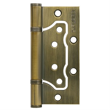 Петля Fuaro (Фуаро) универсальная без врезки IN4500W WAB (500-2BB 100x2,5) мат. бронза - фото 132656