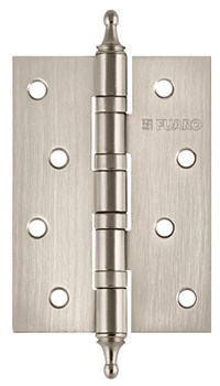 Петля Fuaro (Фуаро) универсальная IN4400UA-BL SN (4BB/A/BL 100x75x2,5) мат. никель БЛИСТЕР - фото 132695