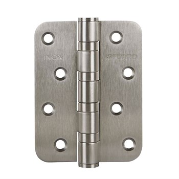Петля Fuaro (Фуаро) из нержавейки универсальная IN4400U-R10 INOX (4BB-R10 102х76х3) - фото 132724