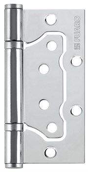 Петля Fuaro (Фуаро) универсальная без врезки IN4500W CP (500-2BB 100x2,5) хром - фото 132786