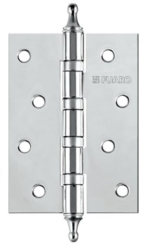 Петля Fuaro (Фуаро) универсальная IN4400UA-BL CP (4BB/A/BL 100x75x2,5) хром БЛИСТЕР - фото 132823