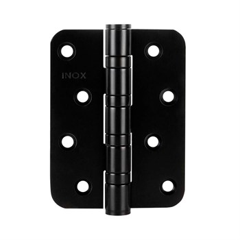 Петля Fuaro (Фуаро) из нержавейки универсальная IN4400U-R10 INOX black (4BB-R10 102х76х3) NoLogo - фото 132828
