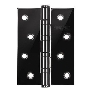 Петля Fuaro (Фуаро) универсальная IN4400U-BL BN (4BB/BL 100x75x2,5) черный глянец БЛИСТЕР - фото 132855