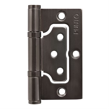 Петля Punto (Пунто) универсальная без врезки IN3200W GR (200-2B 75x2,5) графит - фото 132926