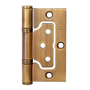 Петля Punto (Пунто) универсальная без врезки IN3200W CF (200-2B 75x2,5) кофе - фото 132968