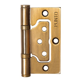 Петля Punto (Пунто) универсальная без врезки IN3200W CFB (200-2B 75x2,5) кофе глянец - фото 132974