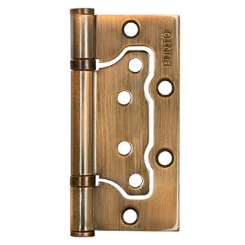 Петля Punto (Пунто) универсальная без врезки IN4200W CFB (200-2B 100x2,5) кофе глянец - фото 132977