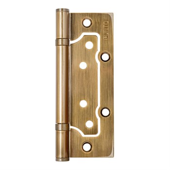 Петля Punto (Пунто) универсальная без врезки IN5200W CFB (200-2B 125x2,5) кофе глянец - фото 132980
