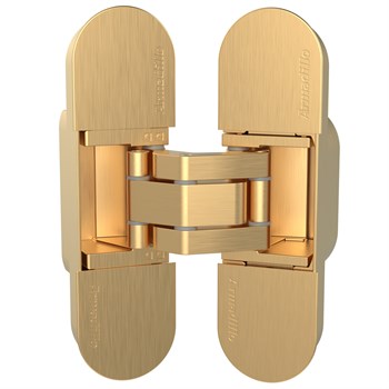 Петля Armadillo (Армадилло) скрытой установки U3D2002.TG FSG/2 флор.золото TECH - фото 133314