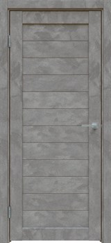 Межкомнатная дверь Бетон темно-серый 535 ПГ - фото 77928