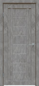Межкомнатная дверь Бетон темно-серый 554 ПО - фото 77947