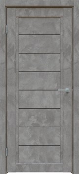 Межкомнатная дверь Бетон темно-серый 612 ПО - фото 77986