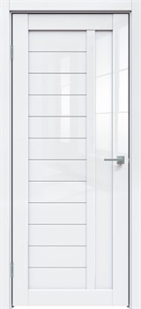Межкомнатная дверь Белый глянец 508 ПГ - фото 80193