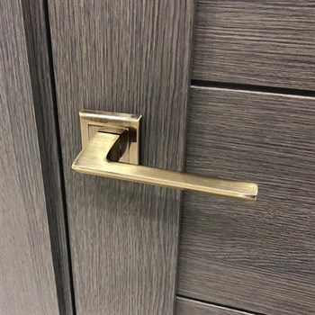 Ручка Punto (Пунто) раздельная K.QL52.BLADE (BLADE QL) ABG-6 зеленая бронза - фото 81116