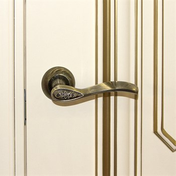 Ручка Punto (Пунто) раздельная R.TL54.RUMBA (RUMBA TL) ABG-6 зеленая бронза - фото 81169