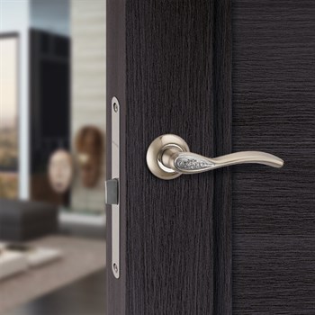 Ручка Punto (Пунто) раздельная R.TL54.RUMBA (RUMBA TL) SN/CP-3 матовый никель/хром - фото 81176