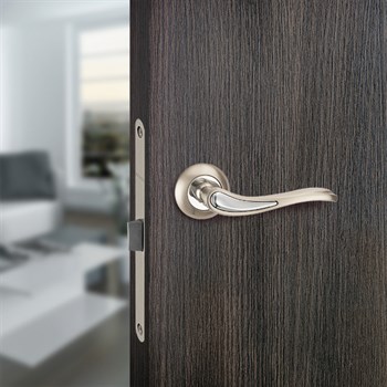 Ручка Punto (Пунто) раздельная R.TL54.SALSA (SALSA TL) SN/CP-3 матовый никель/хром - фото 81186