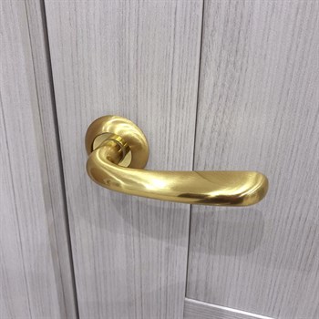 Ручка Punto (Пунто) раздельная SIMFONIA TL SG/GP-4 матовое золото/золото - фото 81193