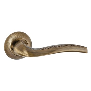 Ручка Punto (Пунто) раздельная GERION TL/HD ABG-6 зеленая бронза - фото 81358