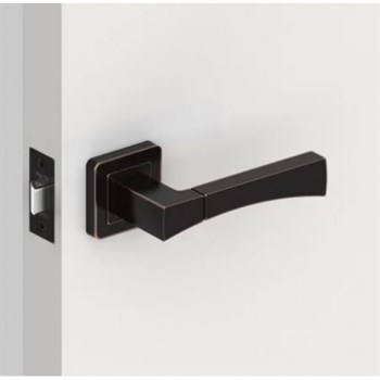 Ручка Punto (Пунто) раздельная DELTA QR/HD ABL-28 темная медь - фото 81494