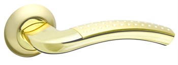 Ручка Fuaro (Фуаро) раздельная R.RM54.INTRO (INTRO RM) SG/GP-4 мат.золото/золото - фото 81685