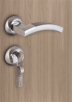 Ручка Fuaro (Фуаро) раздельная R.RM54.ACCORD (ACCORD RM) SN/CP-3 матовый никель/хром - фото 81728 Ручка Fuaro (Фуаро) раздельная R.RM54.ACCORD (ACCORD RM) SN/CP-3 матовый никель/хром - фото 81728