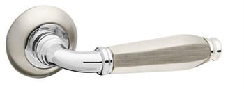 Ручка Fuaro (Фуаро) раздельная R.RM54.ENIGMA (ENIGMA RM) SN/CP-3 матовый никель/хром - фото 81742