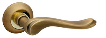 Ручка Fuaro (Фуаро) раздельная R.RM54.GRAZIA (GRAZIA RM) AB/GP-7 бронза/золото - фото 81745