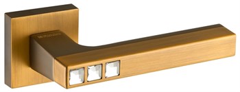 Ручка Fuaro (Фуаро) раздельная CRYSTAL FLASH DM/HD CF-17 кофе - фото 81960