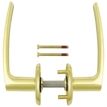 Ручки Fuaro (Фуаро) раздельные H-0661-GP (золото) - фото 81993