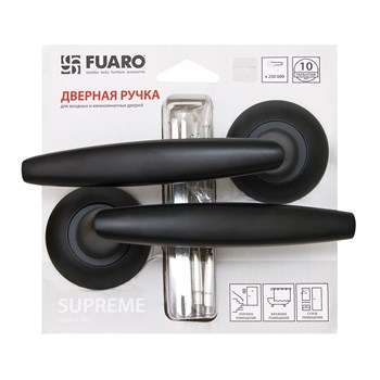 Ручка Fuaro (Фуаро) раздельная SUPREME RM/HD BL-24 черный - фото 82037 Ручка Fuaro (Фуаро) раздельная SUPREME RM/HD BL-24 черный - фото 82037