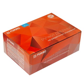 Ручка Fuaro (Фуаро) раздельная TOR XL (хром) CP-8 квадрат 8х150 мм (стяжки М4,30х60х40 мм) - фото 82068