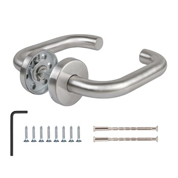 Ручка Fuaro (Фуаро) раздельная R.DSS201-0203/19 (DSS-0203/19) INOX 201 - фото 82174