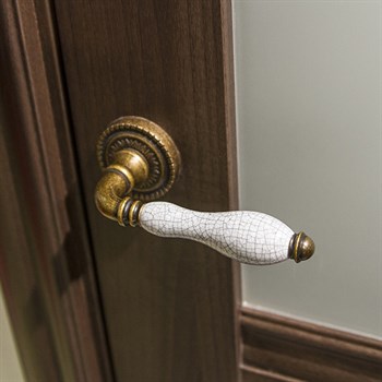 Ручка Armadillo (Армадилло) раздельная R.CL55.Silvia (Silvia CL1) OB/CRP-213 античная бронза/кракелюр - фото 82315