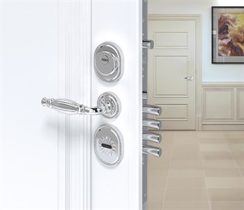 Ручка Armadillo (Армадилло) раздельная Bella CL2 СP-8 Хром - фото 82431